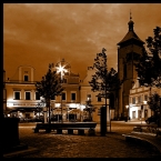 Havlíčkobrodské náměstí v noci