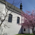Kostel na jaře