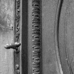 Staré dveře kostela