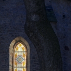 Sv. Gothard (vitráž)