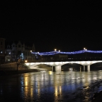 Vánoční most v Dolní ulici