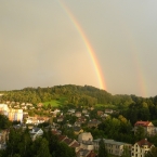 Duha nad Železným Brodem